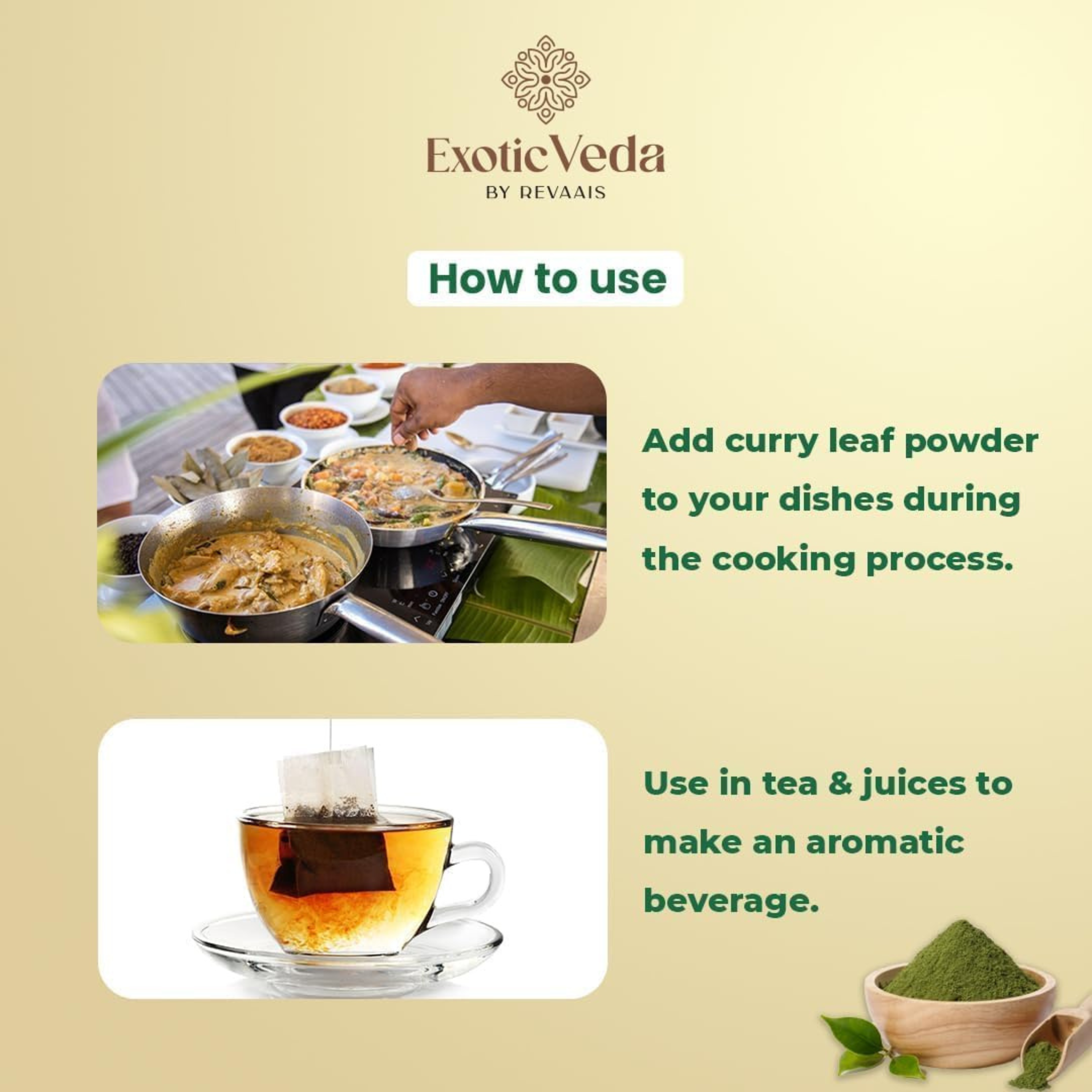 Organic Curry Leaf Powder