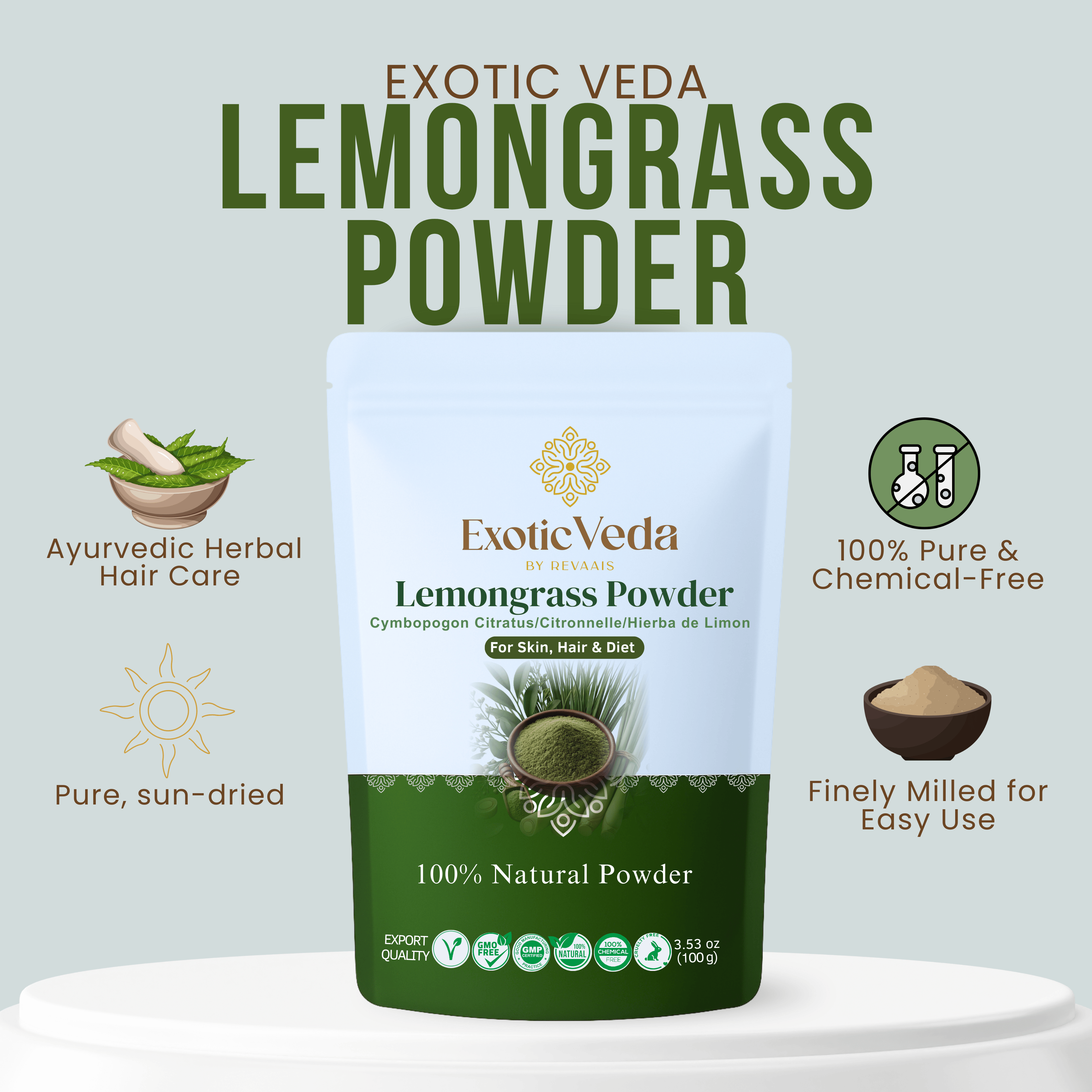 Lemongrass Powder (100g)