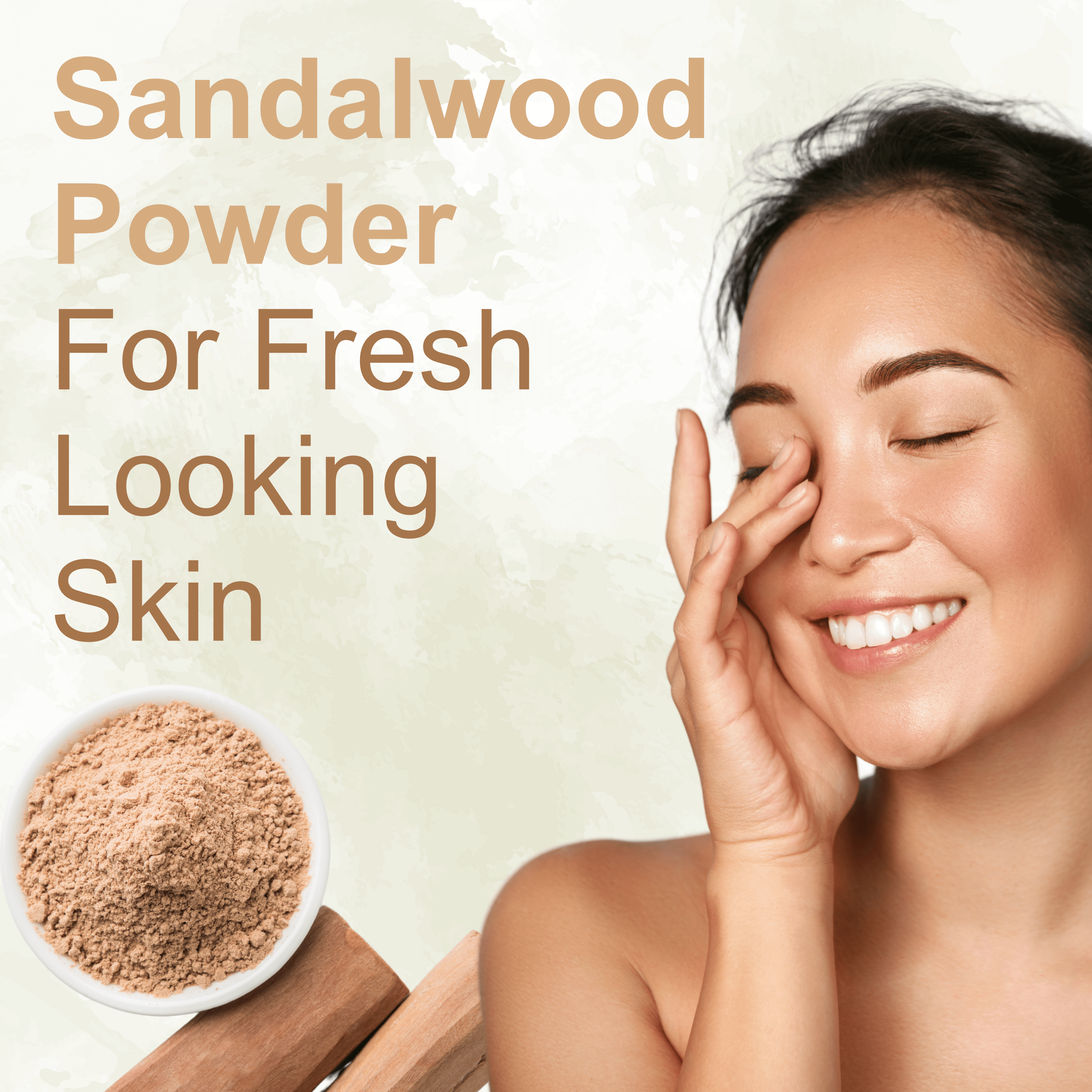 Organic Sandalwood Powder 100g – Pure & Natural Chandan Powder