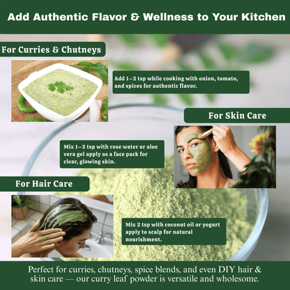 Organic Curry Leaf Powder