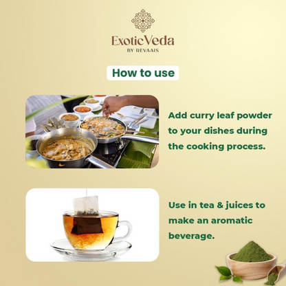 Organic Curry Leaf Powder