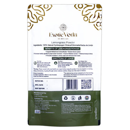 Lemongrass Powder (100g)