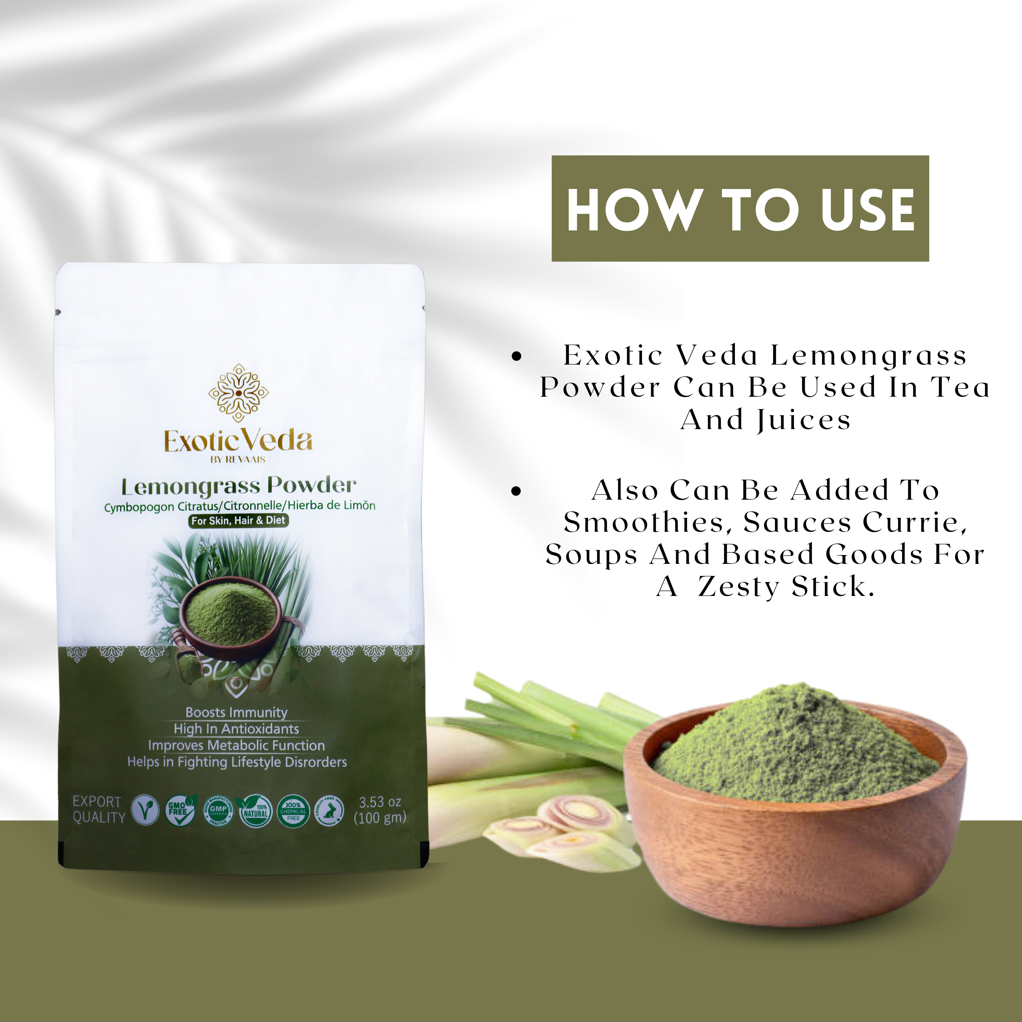 Lemongrass Powder (100g)