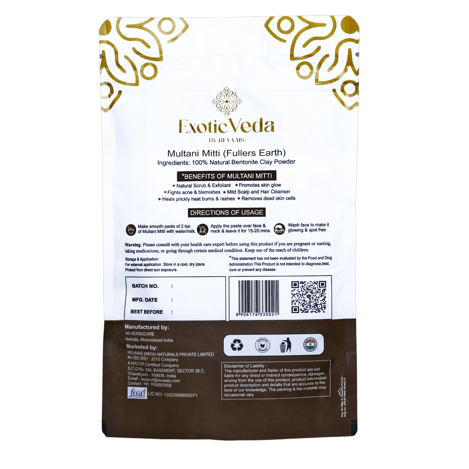 Multani Mitti Powder (100g)