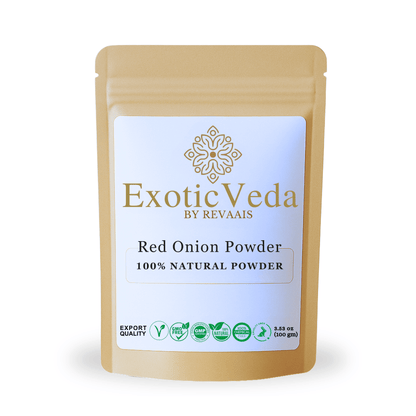 Red Onion Powder 100g (3.53 oz) – 100% Pure Dehydrated Onion Powder for Cooking, Seasoning, Soups &amp; Sauces