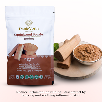 Organic Sandalwood Powder (100g)