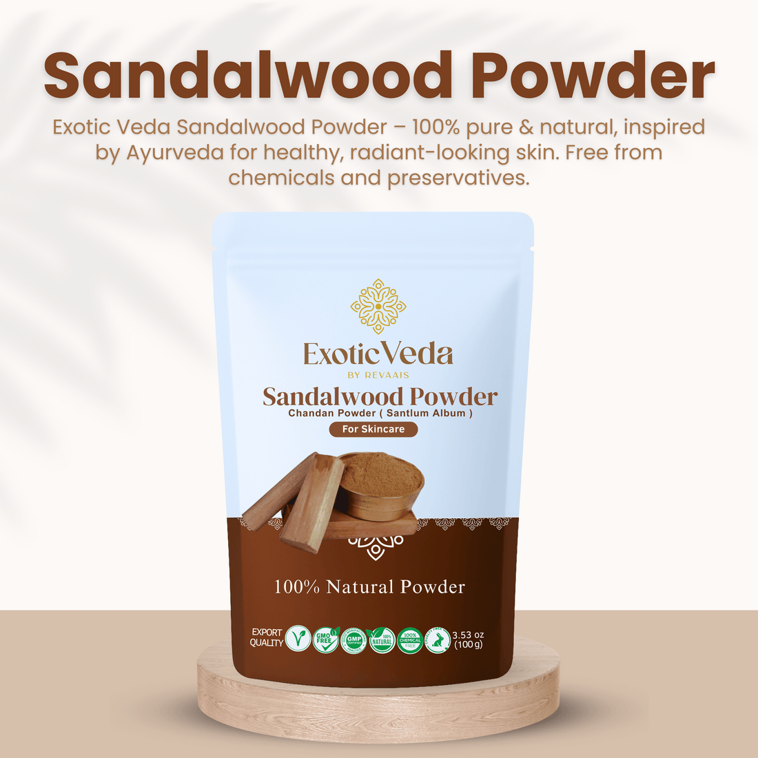 Organic Sandalwood Powder (100g)