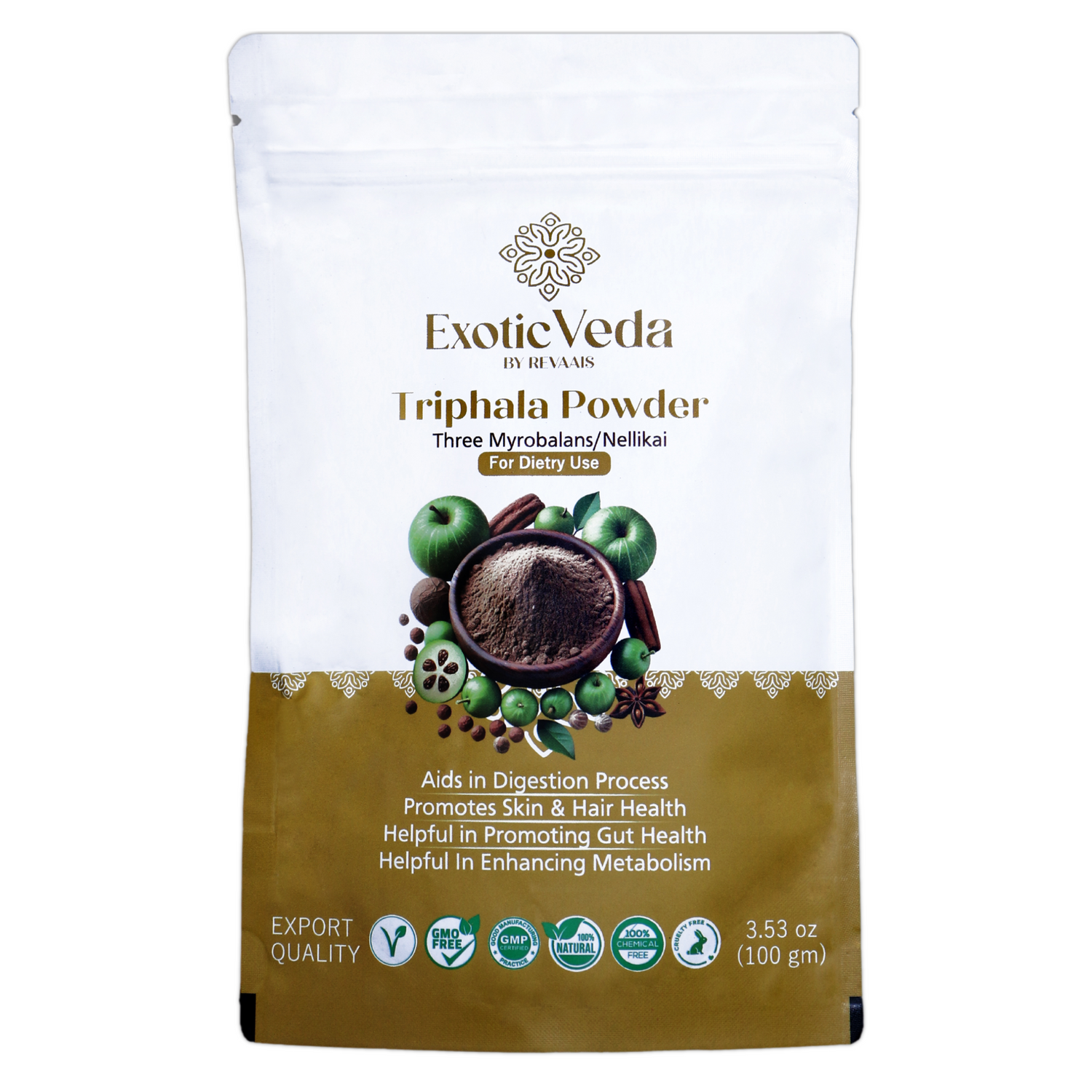 Organic Triphala Powder (100g)